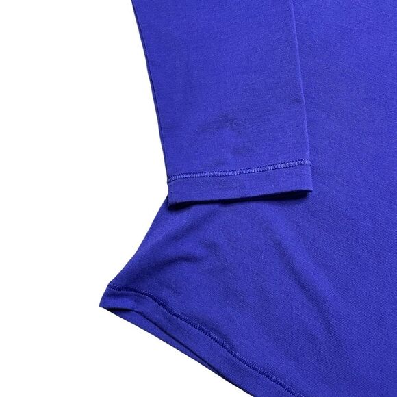 ATHLETA Essential Turtleneck Top Purple Size Medium - Picture 5 of 8